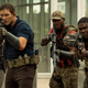 Sam Richardson, right, looking all tough and shit.
